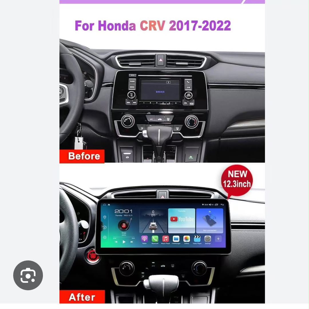 Ecran Android 12,3 HONDA CRV 2017-2022